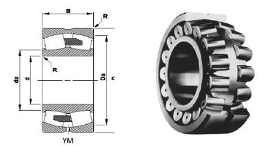 TIMKEN240/530YMBYM型平面图