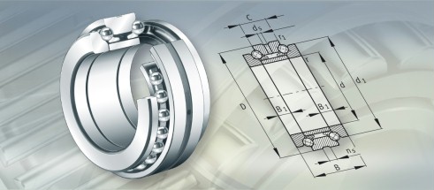 FAG7603040TVP轴承三维模拟图